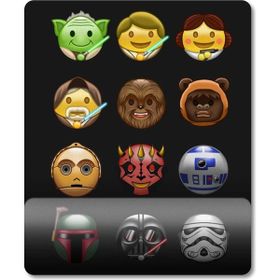 Pixxa Model - 1 Star Wars Emojileri Bilek Destekli Mouse Pad