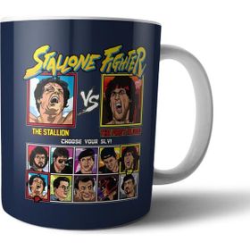 Pixxa Model 1 Sylvester Stallone Fighter Kupa Bardak