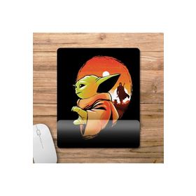 Pixxa Model 1 the Mandalorian Baby Yoda Grogu Star Wars Bilek Destekli Mouse Pad