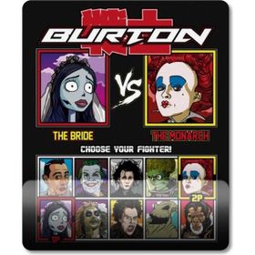 Pixxa Model 1 Tim Burton Dövüş Oyunu Bilek Destekli Mouse Pad