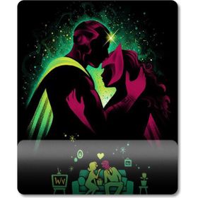 Pixxa Model 1 Wandavision - Scarlet Witch Vision Marvel Bilek Destekli Mouse Pad