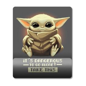 Pixxa Model - 2 Baby Yoda Starbucks Bilek Destekli Mouse Pad
