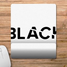 Pixxa Model - 2 Black Mirror Bilek Destekli Mouse Pad