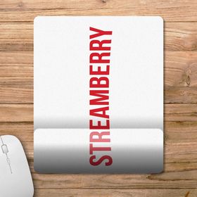 Pixxa Model - 2 Black Mirror - Streamberry Bilek Destekli Mouse Pad
