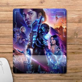 Pixxa Model - 2 Blue Beetle Bilek Destekli Mouse Pad