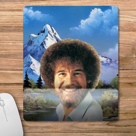 Pixxa Model - 2 Bob Ross Bilek Destekli Mouse Pad