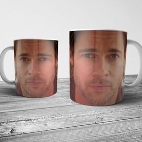 Pixxa Model 2 Brad Pitt Kupa Bardak
