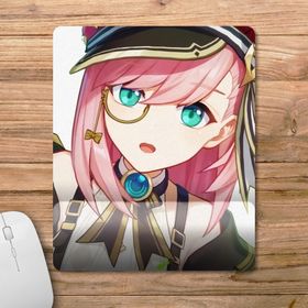 Pixxa Model - 2 Charlotte - Genshin Impact Bilek Destekli Mouse Pad