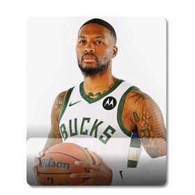 Pixxa Model - 2 Damian Lillard - Milwaukee Bucks - Nba Bilek Destekli Mouse Pad