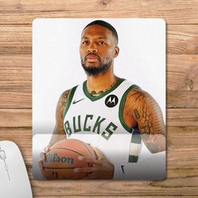 Pixxa Model - 2 Damian Lillard - Milwaukee Bucks - Nba Bilek Destekli Mouse Pad