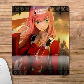 Pixxa Model - 2 Darling In The Franxx - Zero Two Bilek Destekli Mouse Pad