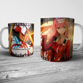 Pixxa Model 2 Darling in the Franxx - Zero Two Kupa Bardak