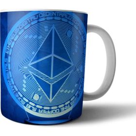 Pixxa Model 2 Ethereum Eteryum ETH Logo Kupa Bardak