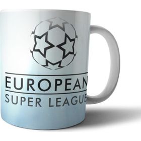 Pixxa Model 2 European Super League Avrupa Süper Ligi Kupa Bardak