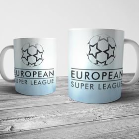Pixxa Model 2 European Super League Avrupa Süper Ligi Kupa Bardak