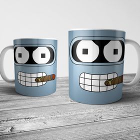 Pixxa Model 2 Futurama Bender Kupa Bardak