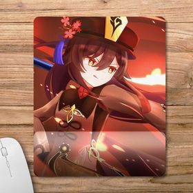 Pixxa Model - 2 Hu Tao - Genshin Impact Bilek Destekli Mouse Pad