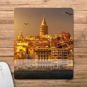 Pixxa Model - 2 Istanbul - Gezgin - Seyahat Bilek Destekli Mouse Pad