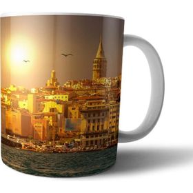 Pixxa Model 2 İstanbul Gezgin Seyahat Kupa Bardak