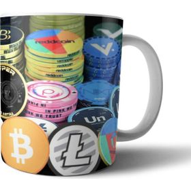 Pixxa Model 2 Kripto Para Crypto Currency Logo Kupa Bardak