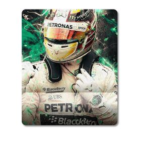 Pixxa Model - 2 Lewis Hamilton Mercedes Formula 1 Bilek Destekli Mouse Pad