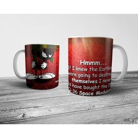 Pixxa Model 2 Marvin the Martian Bugs Bunny Kupa Bardak