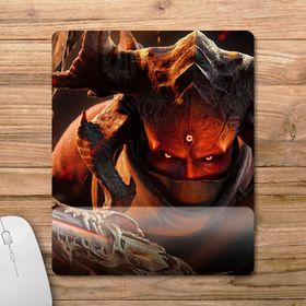 Pixxa Model - 2 Metal: Hellsinger Bilek Destekli Mouse Pad