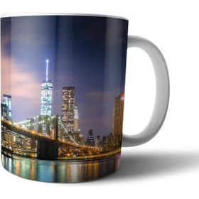 Pixxa Model 2 New York Gezgin Seyahat Kupa Bardak