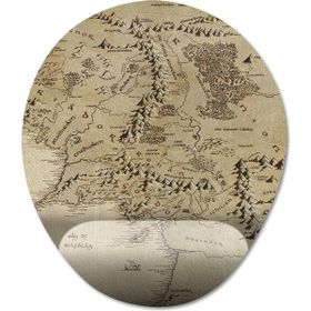 Pixxa Model 2 Oval Marjinal Yüzüklerin Efendisi - Lord of the Rings Bilek Destekli Mouse Pad