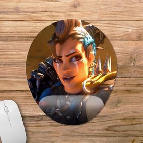 Pixxa Model -2 Oval Overwatch 2-Junker Queen Bilek Destekli Mouse Pad