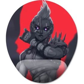 Pixxa Model - 2 Overwatch 2 - Junker Queen Bilek Destekli Mouse Pad