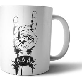 Pixxa Model 2 Rock Müzik Kupa Bardak
