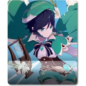 Pixxa Model - 2 Venti Genshin Impact Bilek Destekli Mouse Pad