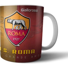 Pixxa Model 3 AS Roma Futbol Kulübü Kupa Bardak