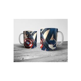 Pixxa Model 3 Captain America Kaptan Amerika Kupa Bardak