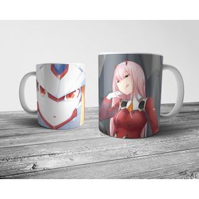 Pixxa Model 3 Darling in the Franxx - Zero Two Kupa Bardak