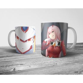 Pixxa Model 3 Darling in the Franxx - Zero Two Kupa Bardak