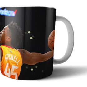 Pixxa Model 3 Donovan Mitchell Utah Jazz Kupa Bardak