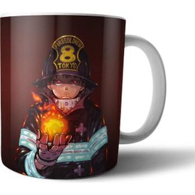 Pixxa Model 3 Fire Force Kupa Bardak