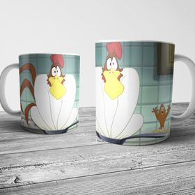 Pixxa Model 3 Foghorn Leghorn Bugs Bunny Kupa Bardak
