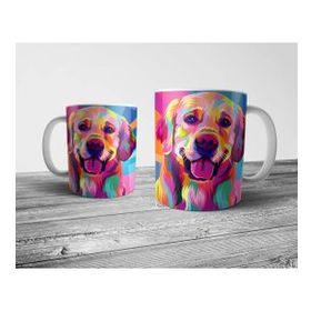 Pixxa Model 3 Golden Retriever Köpek Kupa Bardak