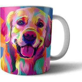 Pixxa Model 3 Golden Retriever Köpek Kupa Bardak