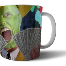 Pixxa Model 3 Jim Carrey Maske MASK Kupa Bardak