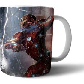Pixxa Model 3 Kahramanların Savaşı Civil War Kupa Bardak
