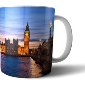 Pixxa Model 3 Londra Gezgin Seyahat Kupa Bardak