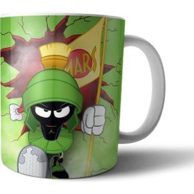Pixxa Model 3 Marvin the Martian Bugs Bunny Kupa Bardak