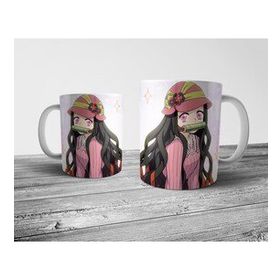 Pixxa Model 3 Nezuko Kamado Demon Slayer Kupa Bardak