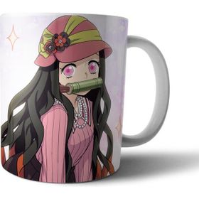 Pixxa Model 3 Nezuko Kamado Demon Slayer Kupa Bardak