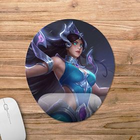 Pixxa Model -3 Oval Mobile Legends-Kadita Bilek Destekli Mouse Pad