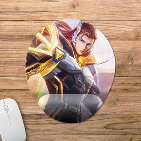 Pixxa Model -3 Oval Mobile Legends-Lancelot Bilek Destekli Mouse Pad